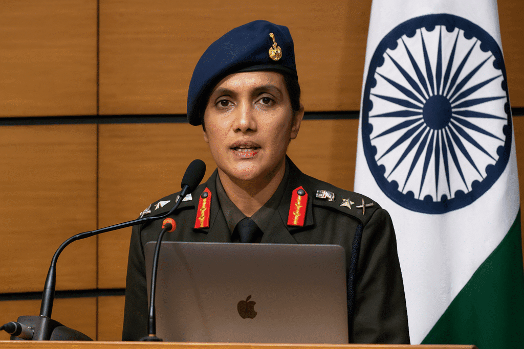 Colonel Sofia Qureshi