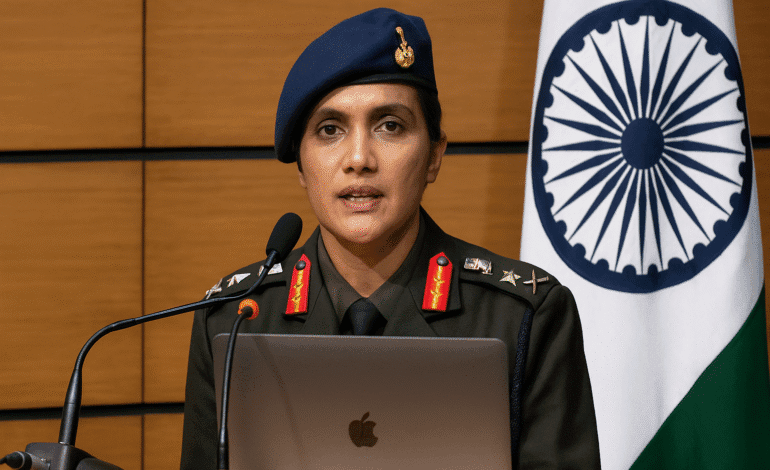 Colonel Sofia Qureshi