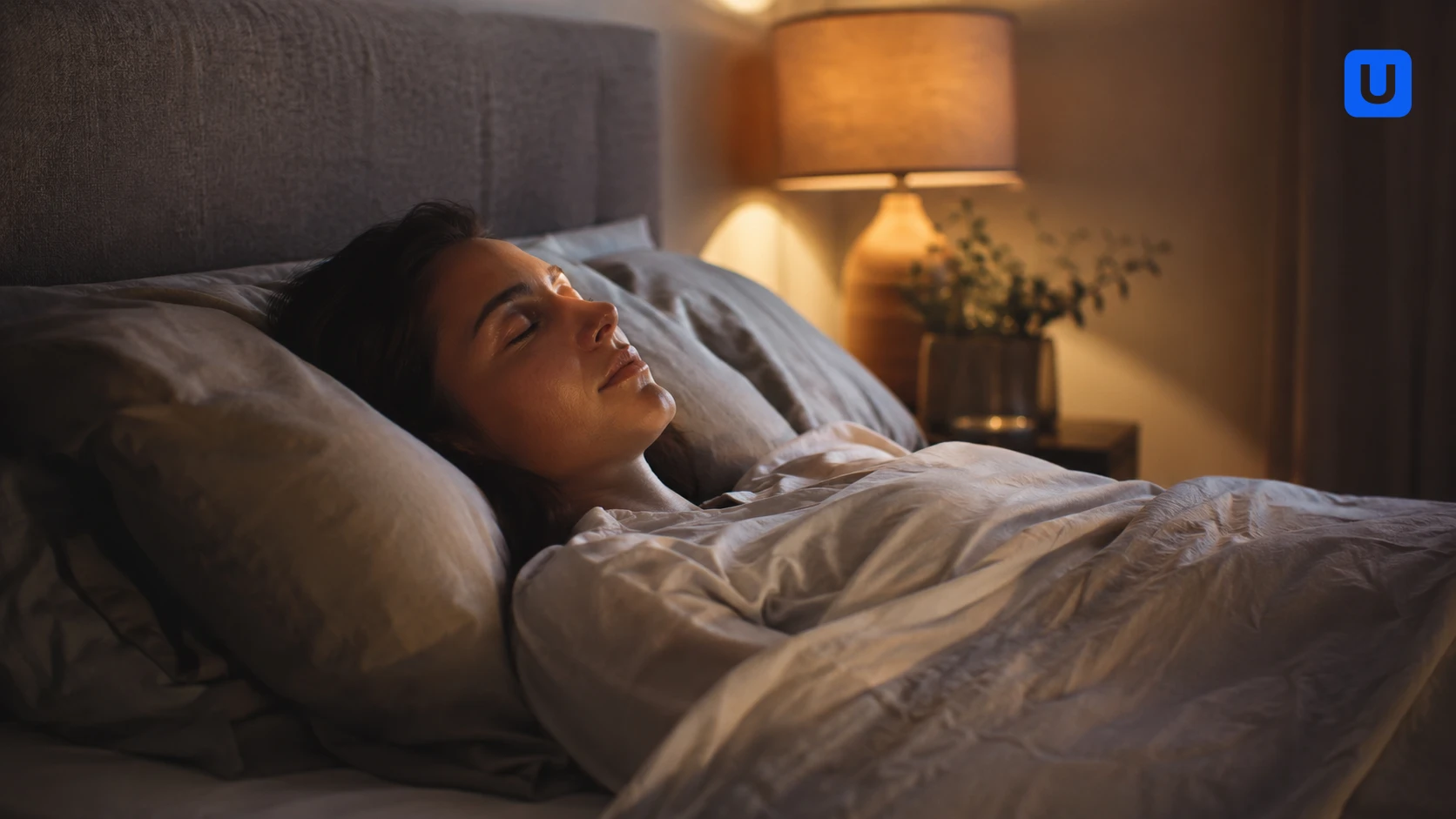 A person practicing the Military Sleep Method in a peaceful bedroom for better sleep.
